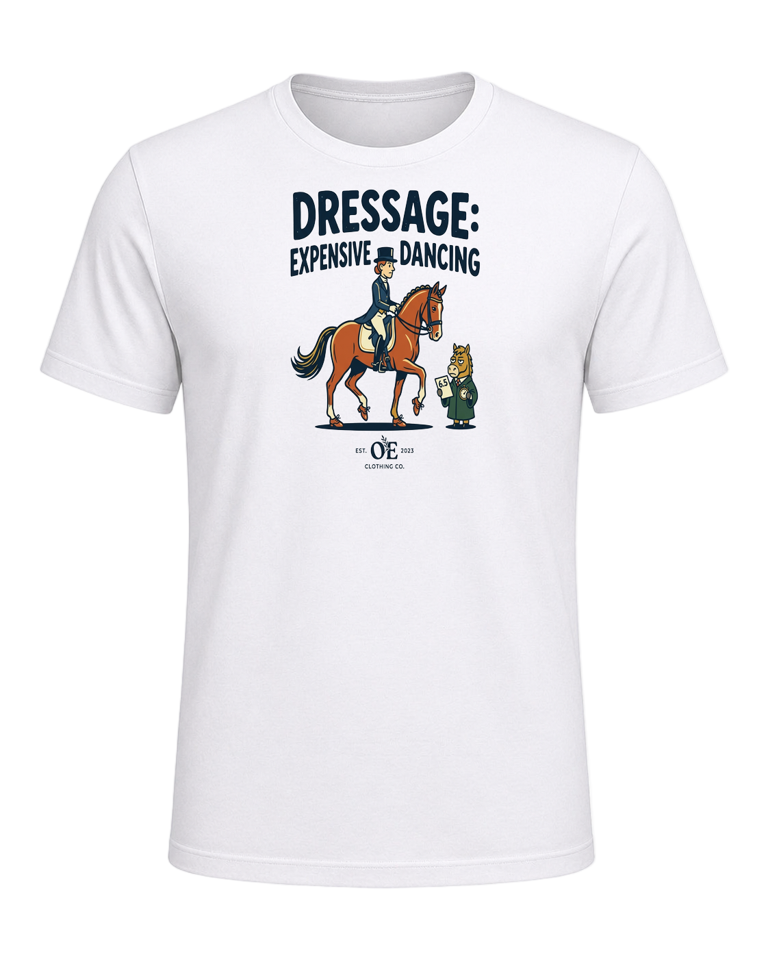 DRESSAGE: EXPENSIVE DANCING — White