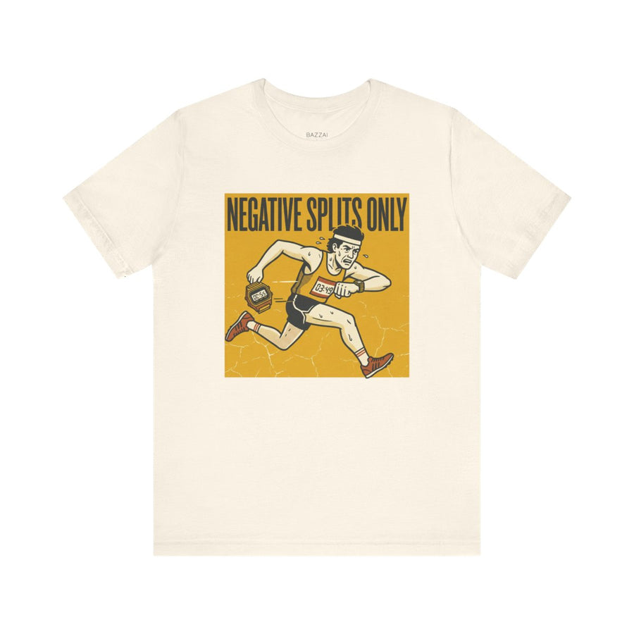 Marathon Runner T-Shirt — Negative Splits Only