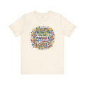 Kindergarten Teacher T-Shirt — Glitter, Glue and Full Volume — t-shirt design