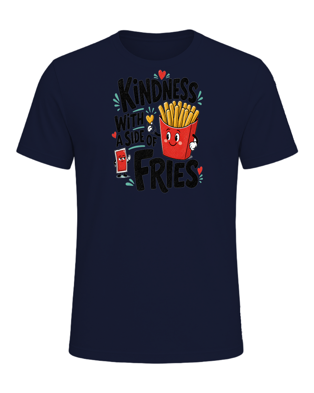 KINDNESS WITH A SIDE OF FRIES — Navy