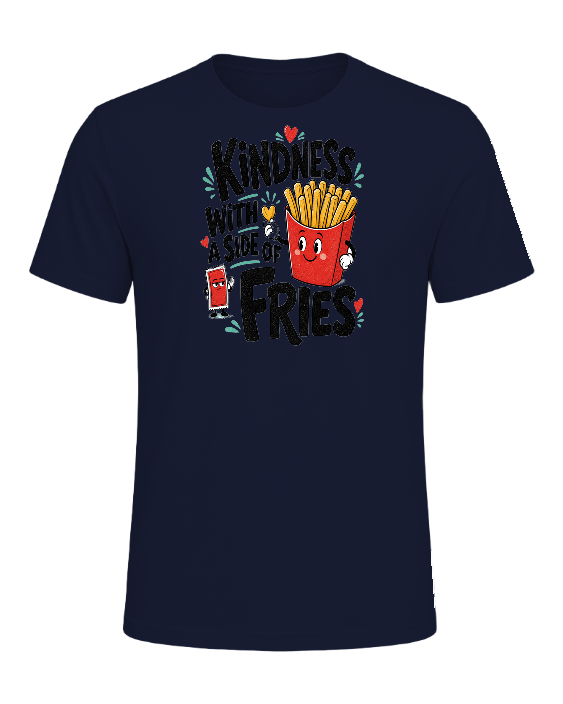 KINDNESS WITH A SIDE OF FRIES — Navy