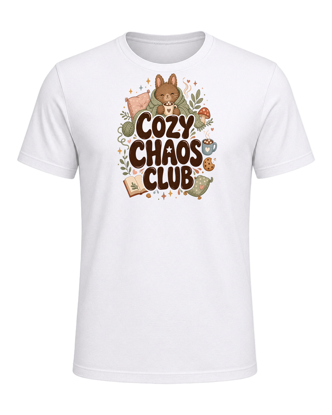 COZY CHAOS CLUB — White