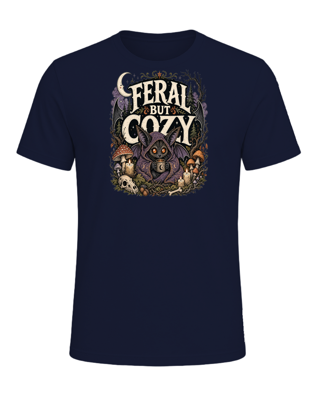 FERAL BUT COZY — Navy