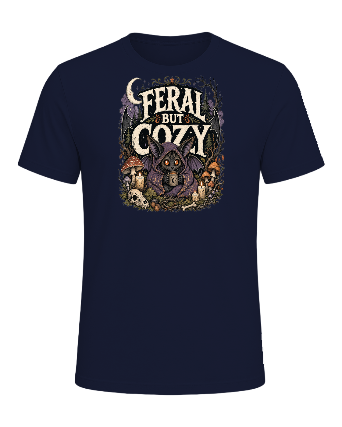 FERAL BUT COZY — Navy