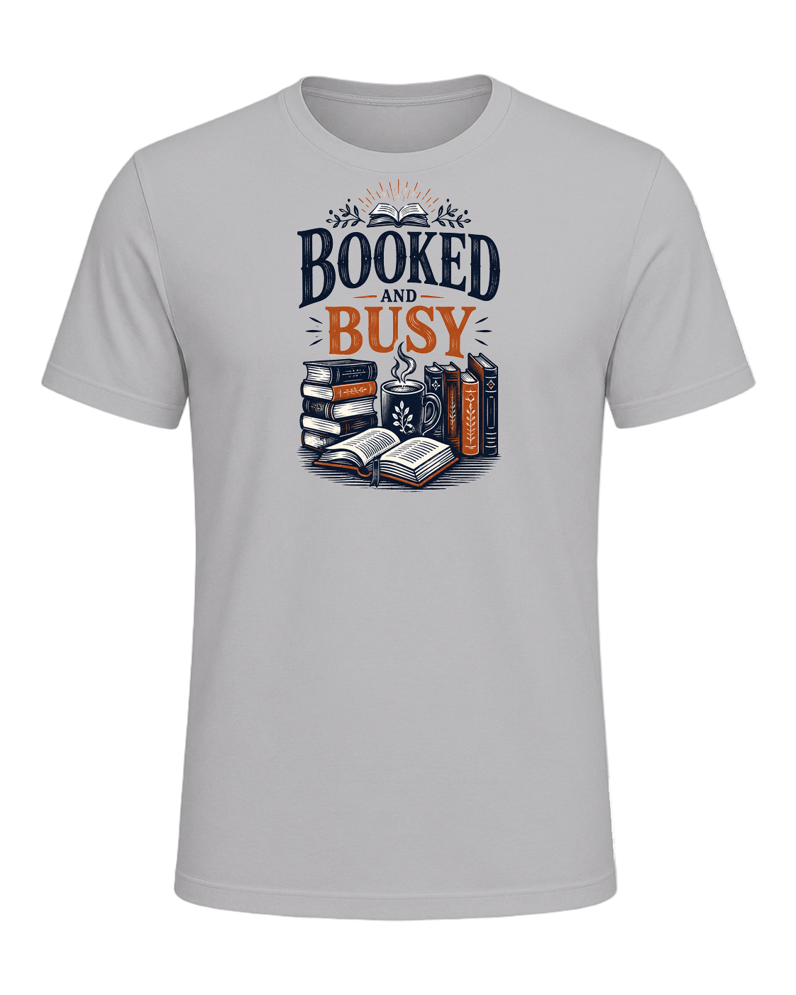 BOOKED AND BUSY — Athletic Heather