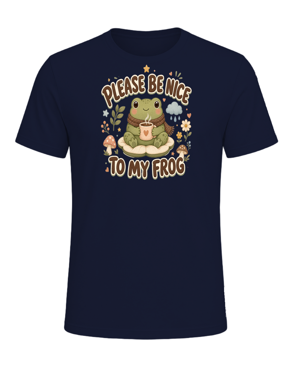 PLEASE BE NICE TO MY FROG — Navy