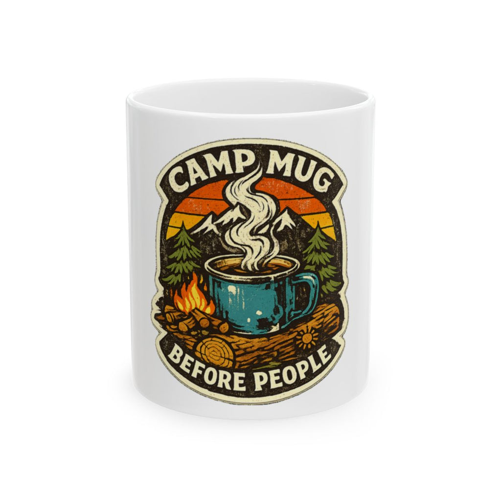 Camp Mug Before People Tee Mug