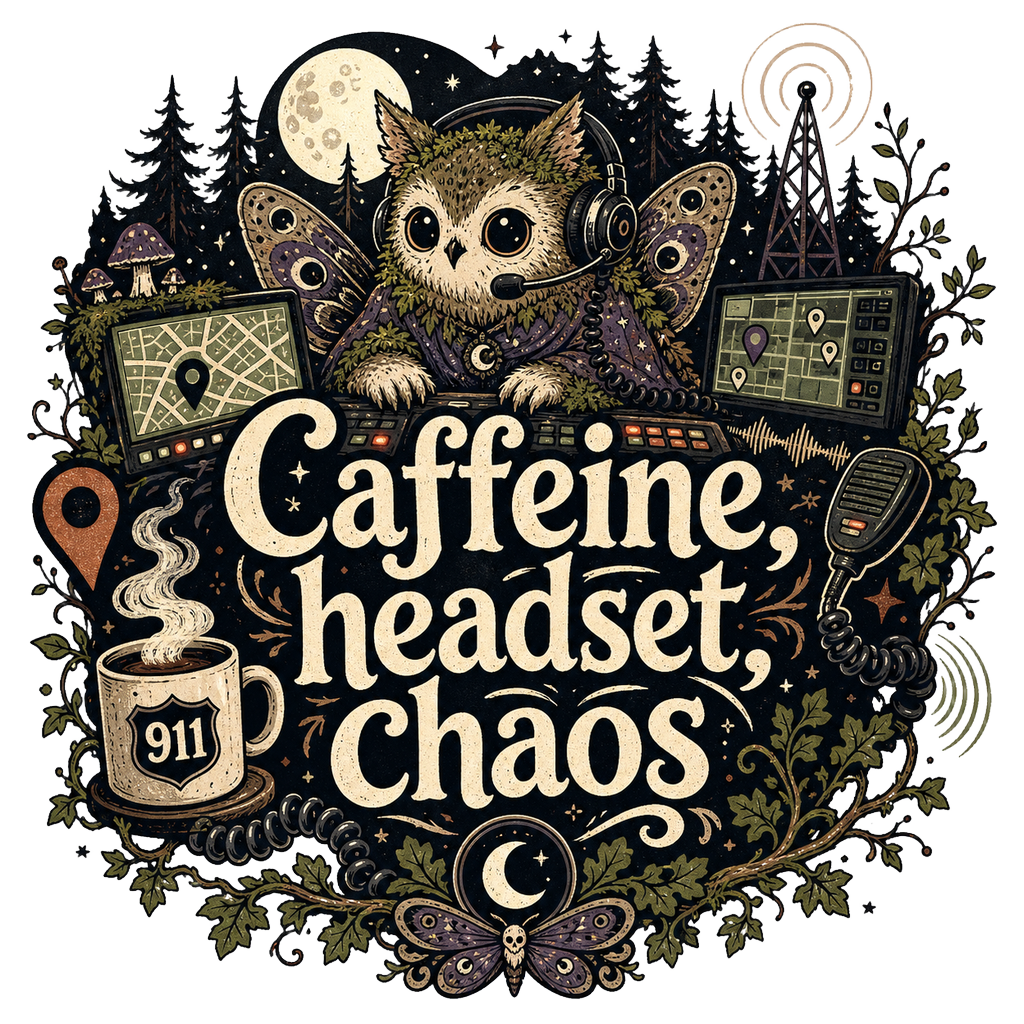 Caffeine, headset, chaos