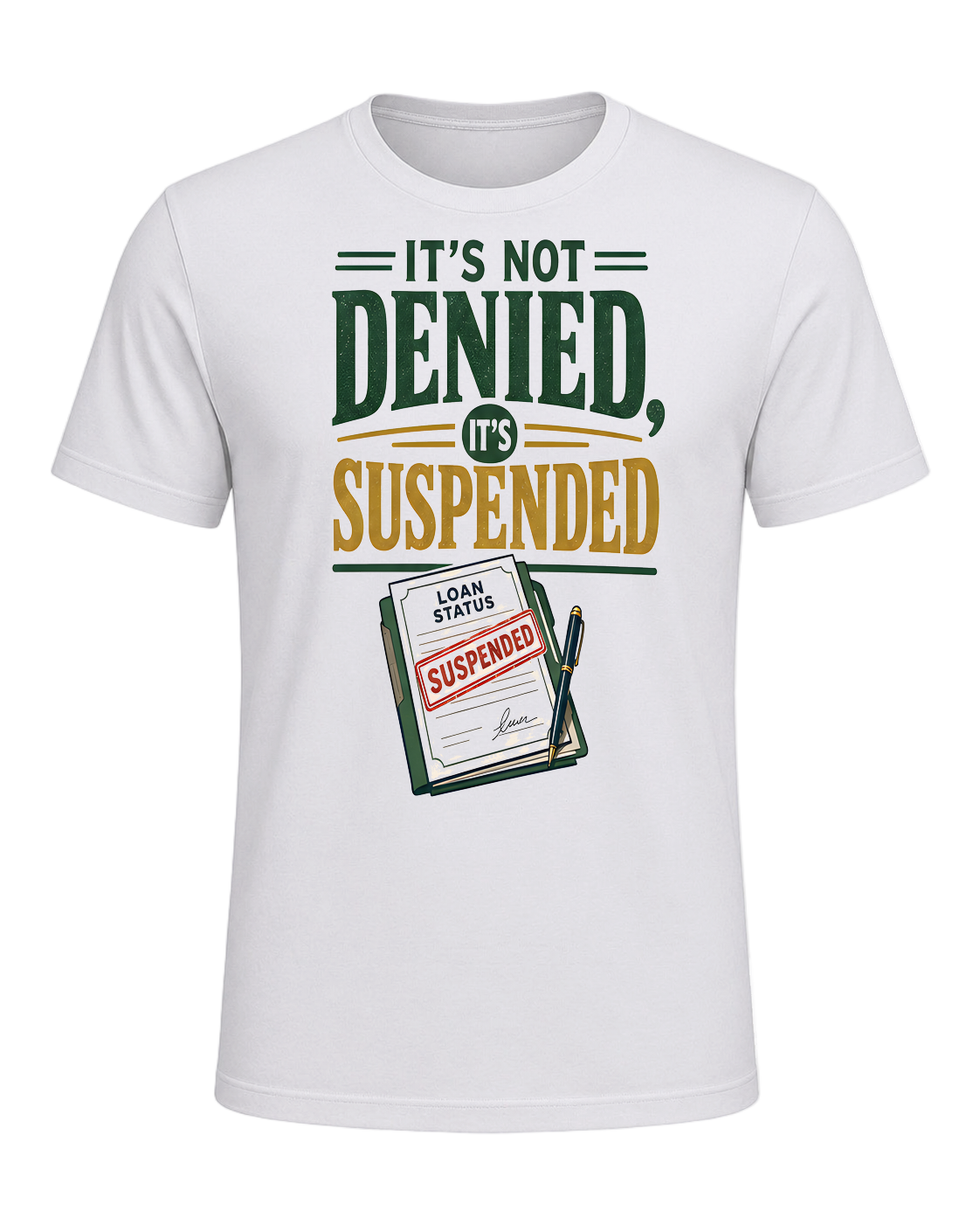 IT'S NOT DENIED, IT'S SUSPENDED — Ash