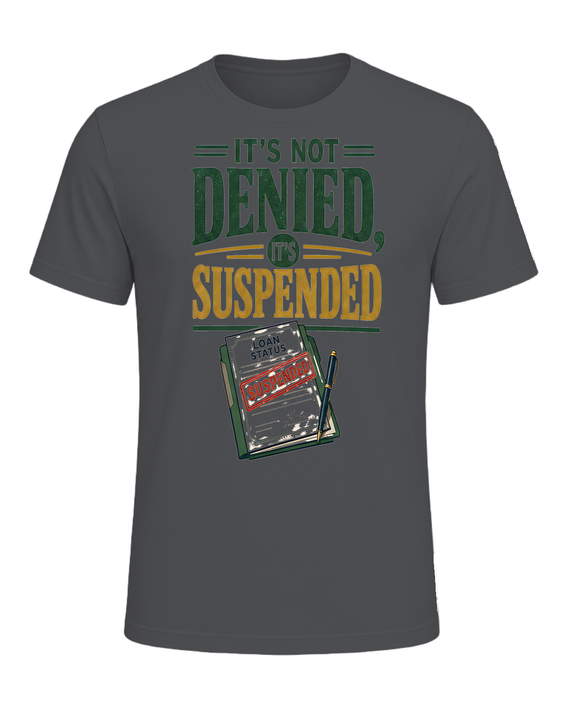 IT'S NOT DENIED, IT'S SUSPENDED — Asphalt