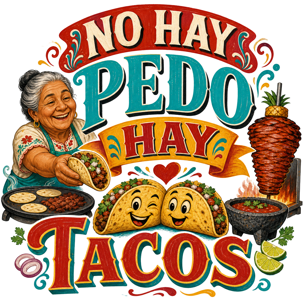 NO HAY PEDO HAY TACOS