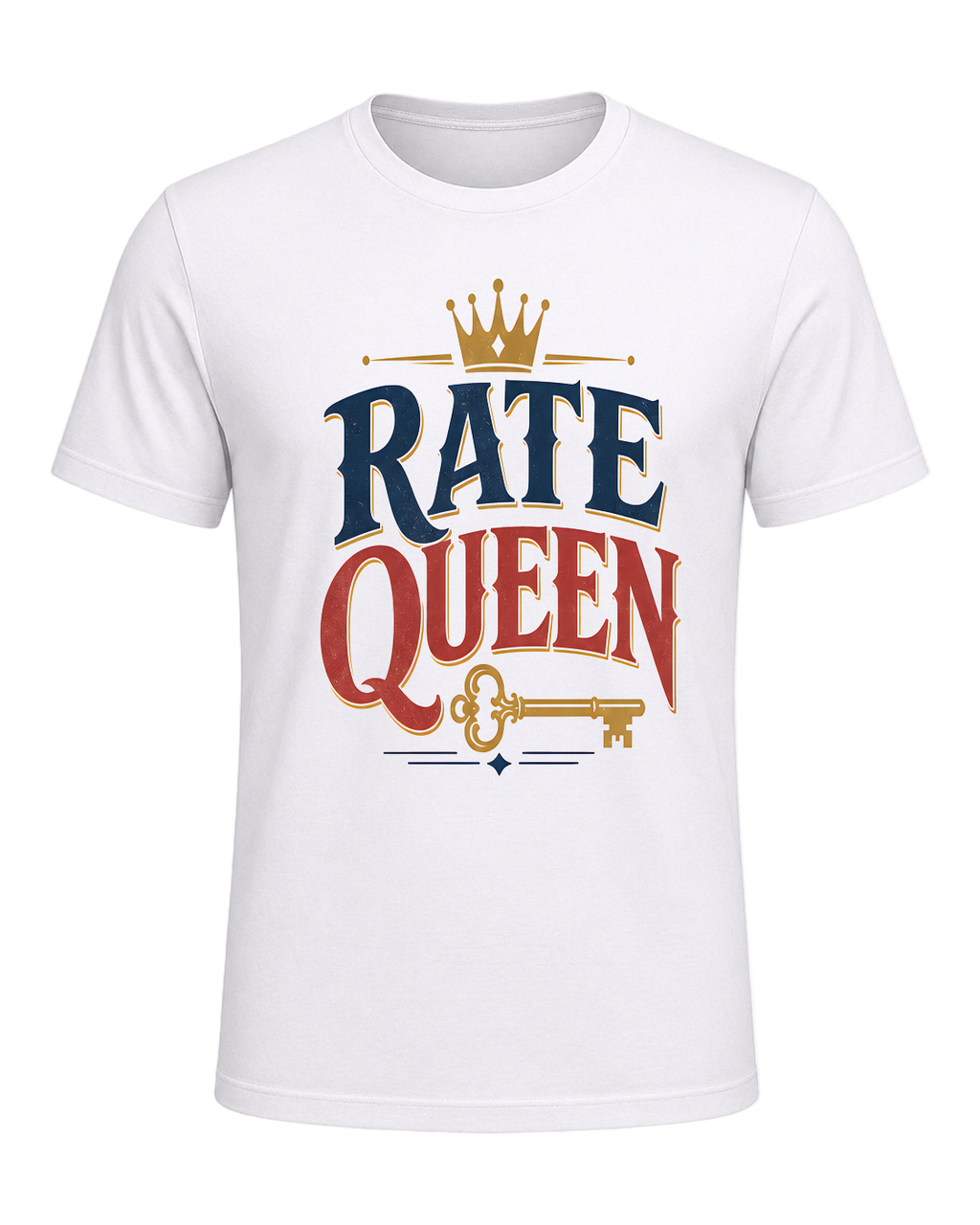 RATE QUEEN — White
