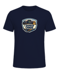 A funny emergency dispatcher tee for the calm voice behind every chaotic shift. — Navy