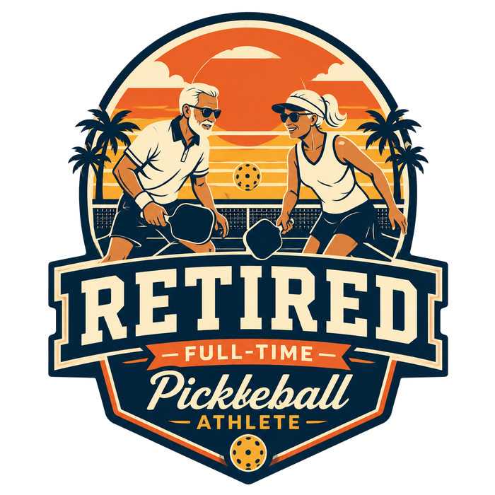 Retired — Full-Time Pickleball Athlete — Varsity Badge