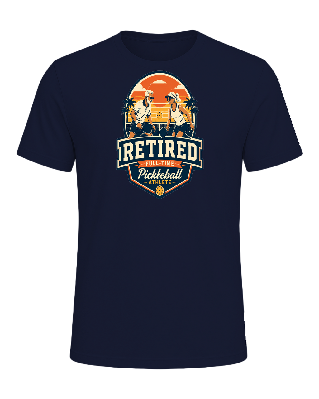 Pickleball Retirement — Navy