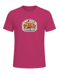 A cozy funny dog mom tee for anyone whose dog gets final say on the schedule. — Berry