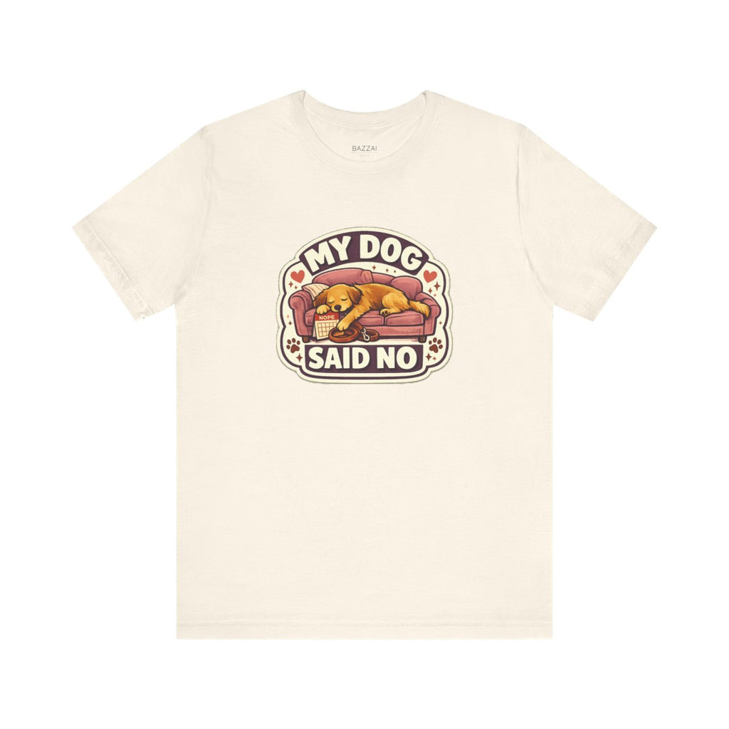 Dog Mom Life T-Shirt — My Dog Runs the Schedule — dog mom t-shirt design by June