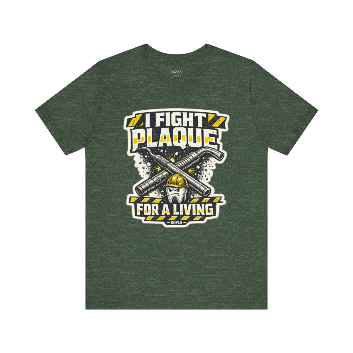 RDH Life T-Shirt — I Fight Plaque for a Living — t-shirt design by Hank