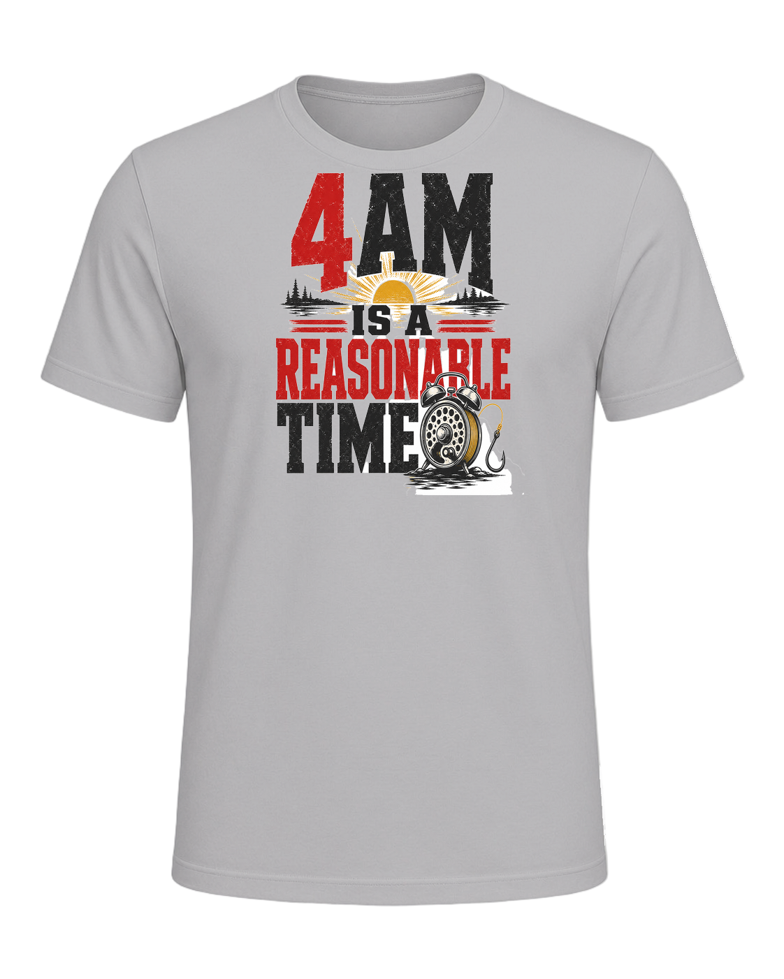4AM IS A REASONABLE TIME — Athletic Heather