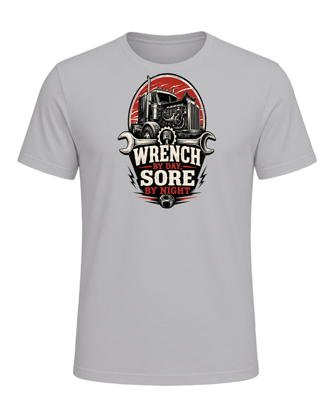 Wrench by day, sore by night — Athletic Heather