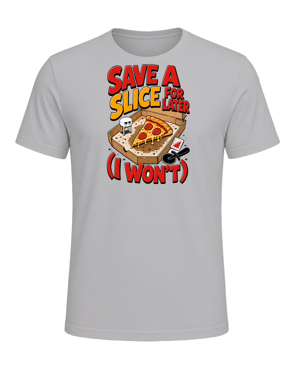 SAVE A SLICE FOR LATER (I WON'T) — Athletic Heather