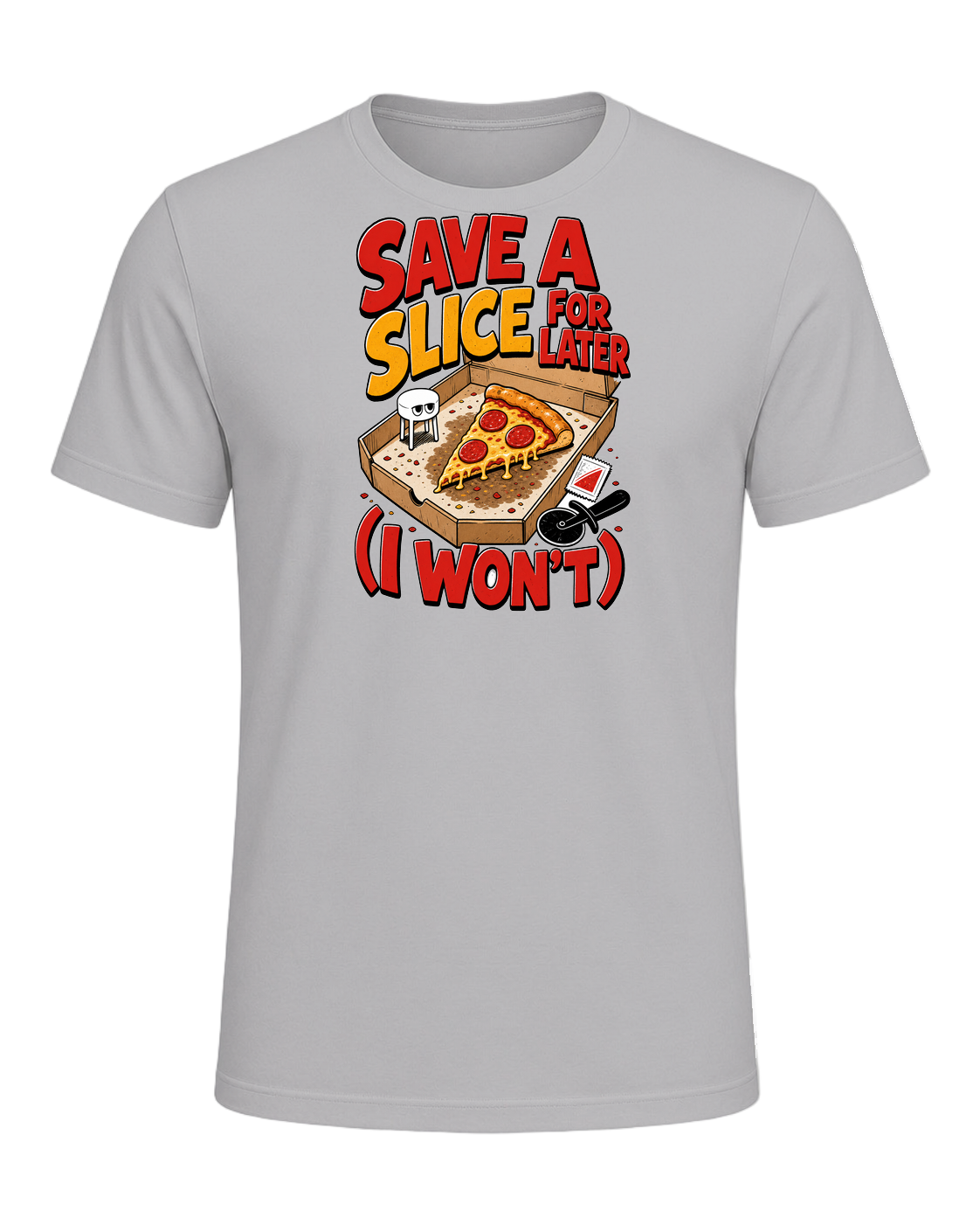 SAVE A SLICE FOR LATER (I WON'T) — Athletic Heather