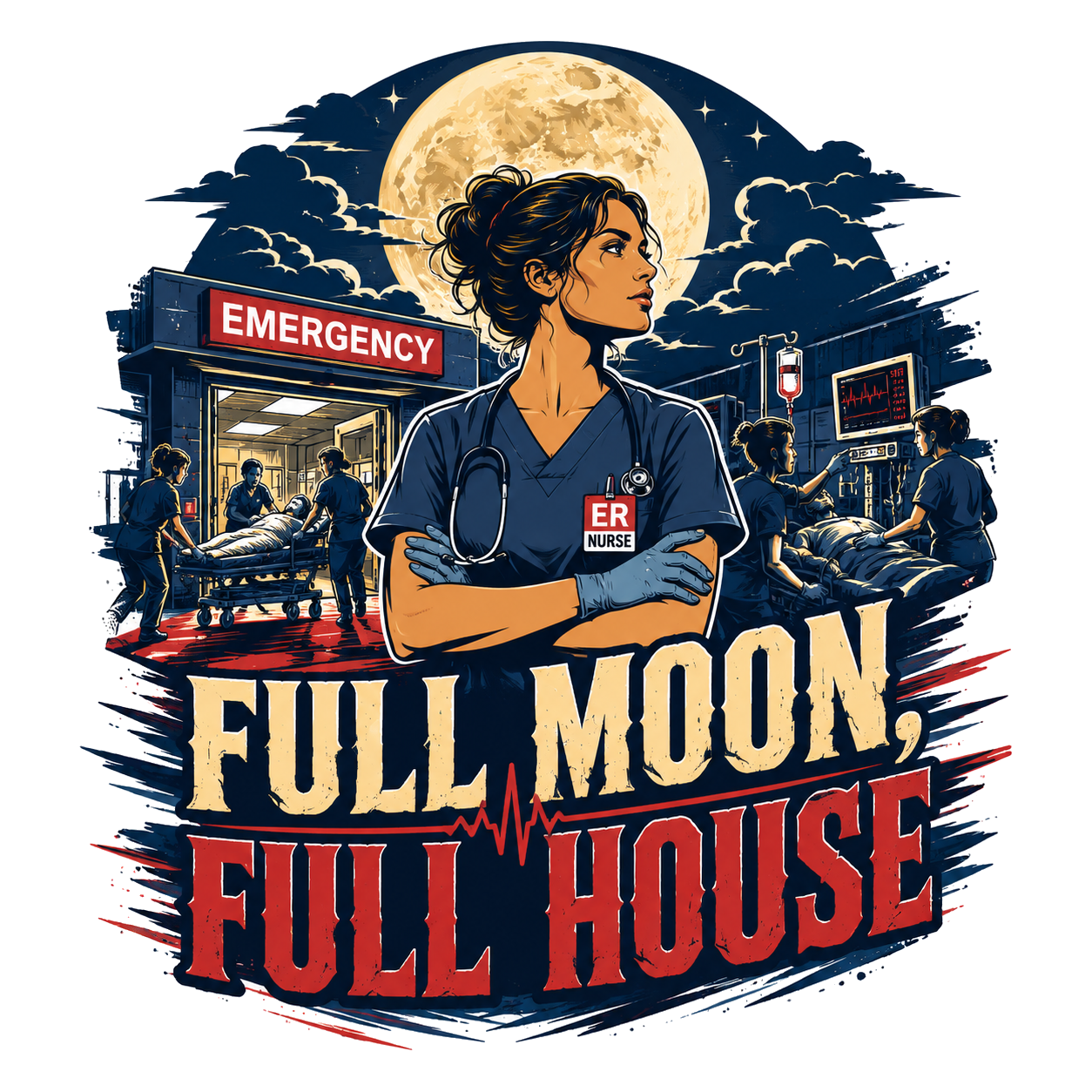 FULL MOON, FULL HOUSE