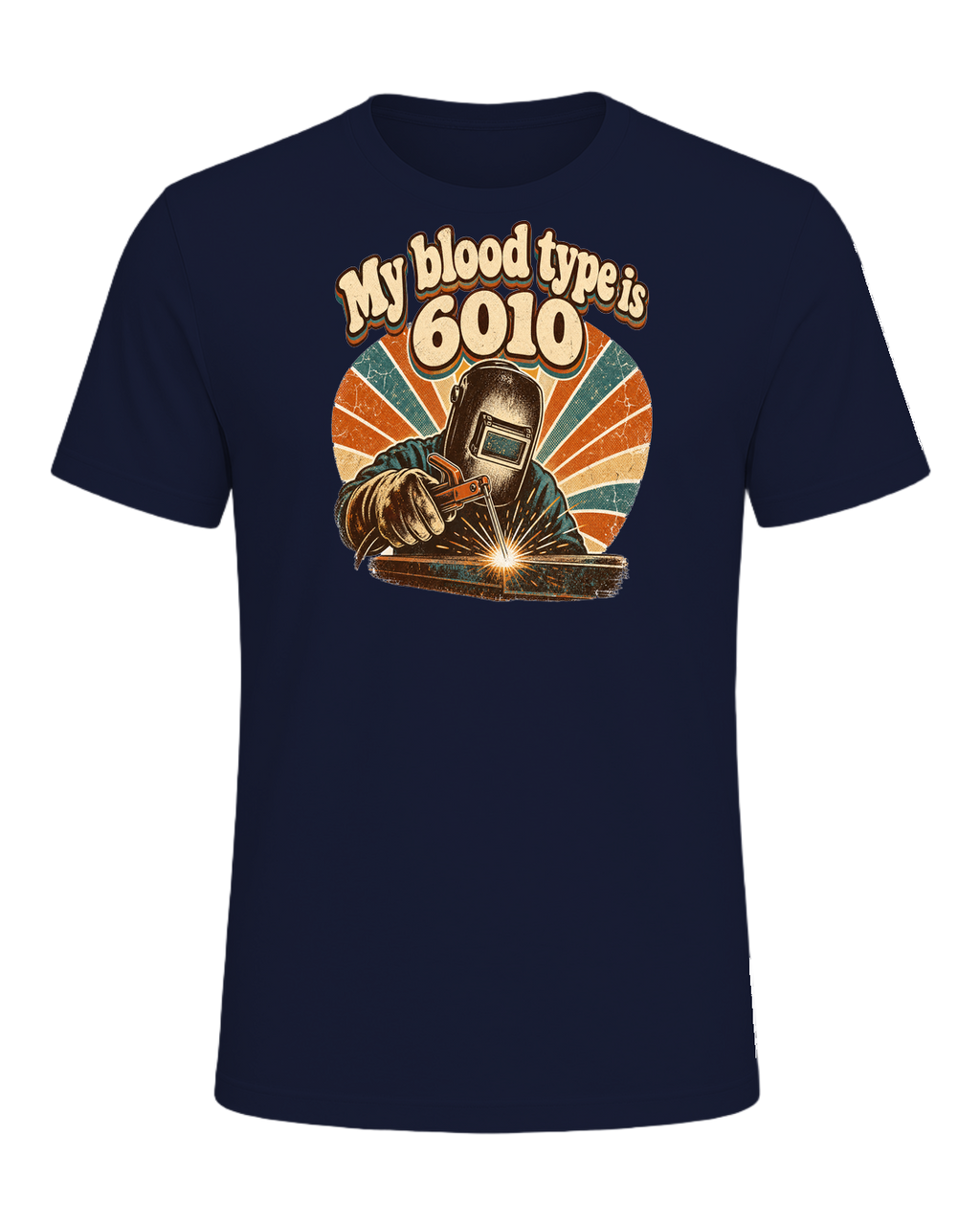 My blood type is 6010 — Navy