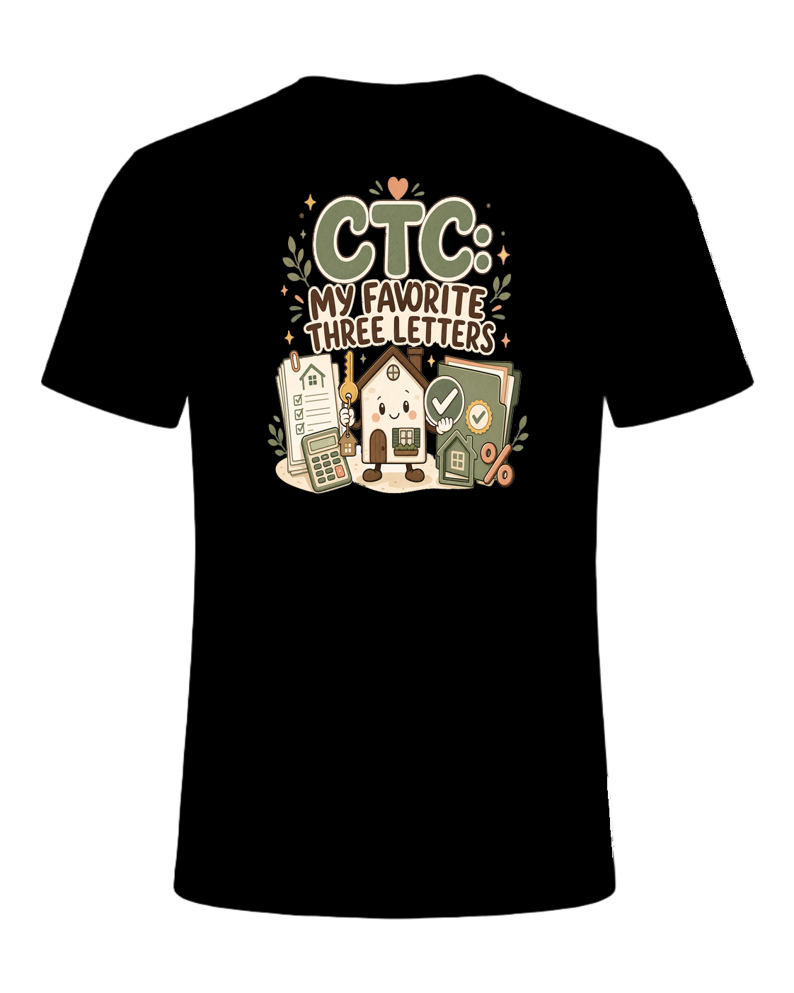 CTC: MY FAVORITE THREE LETTERS — Black