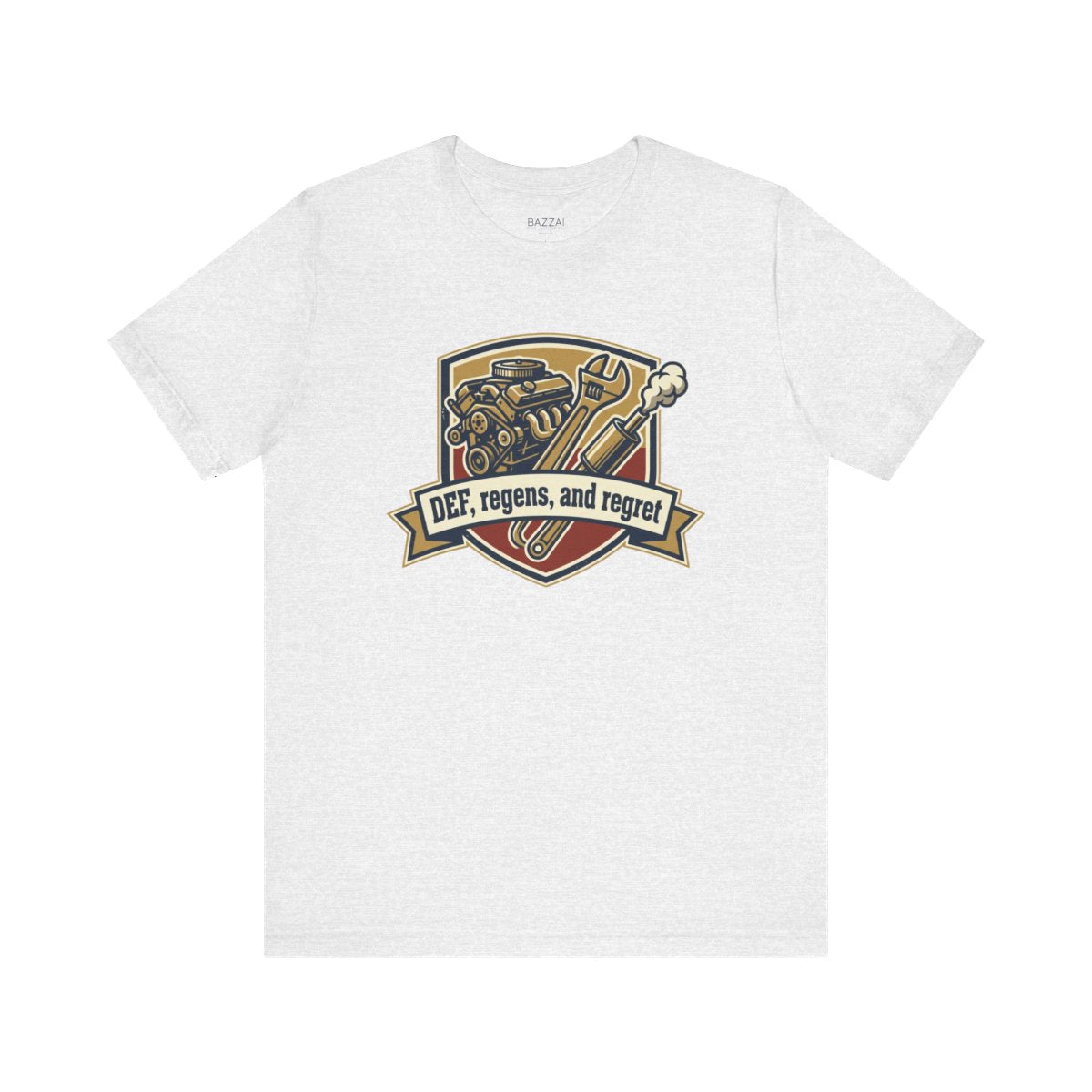 Diesel Mechanic T-Shirt — DEF, Regens, and Regret — t-shirt design
