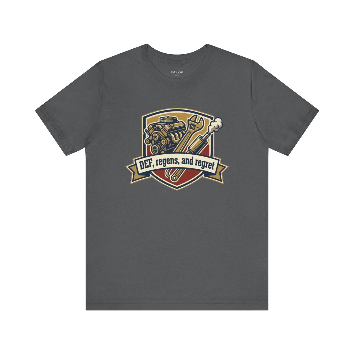 Diesel Mechanic T-Shirt — DEF, Regens, and Regret — t-shirt design