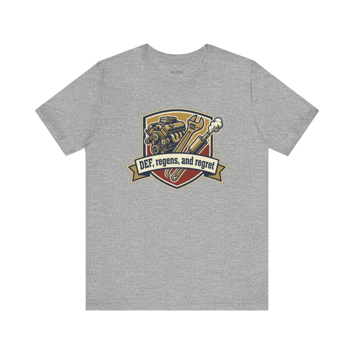 Diesel Mechanic T-Shirt — DEF, Regens, and Regret — t-shirt design