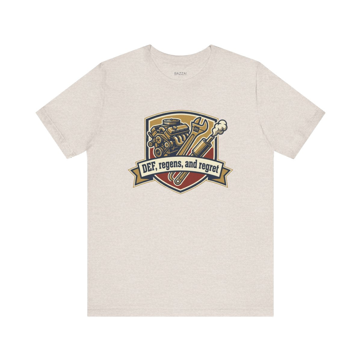 Diesel Mechanic T-Shirt — DEF, Regens, and Regret — t-shirt design