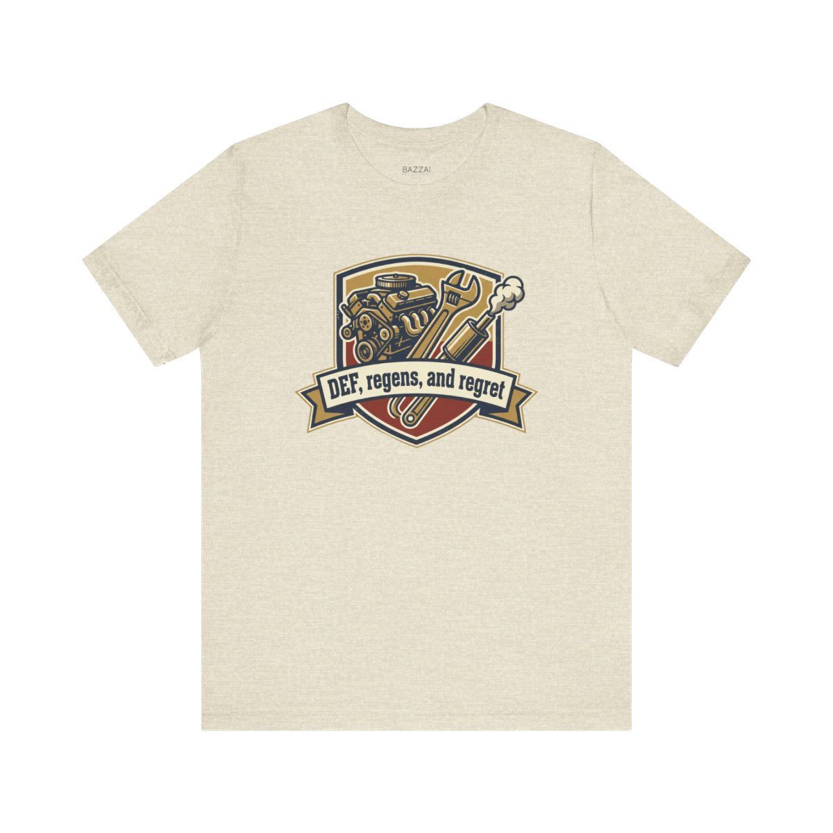 Diesel Mechanic T-Shirt — DEF, Regens, and Regret — t-shirt design
