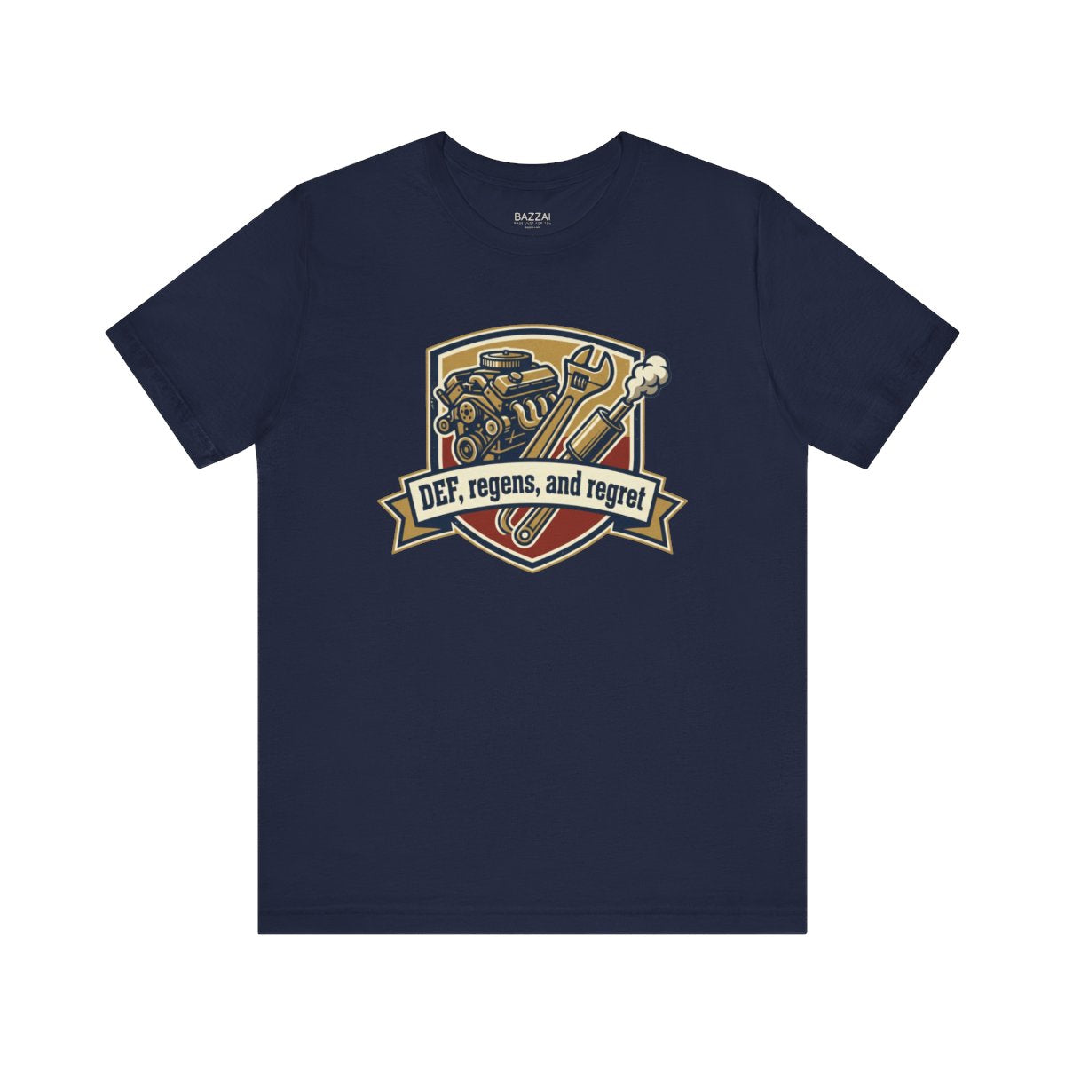 Diesel Mechanic T-Shirt — DEF, Regens, and Regret — t-shirt design