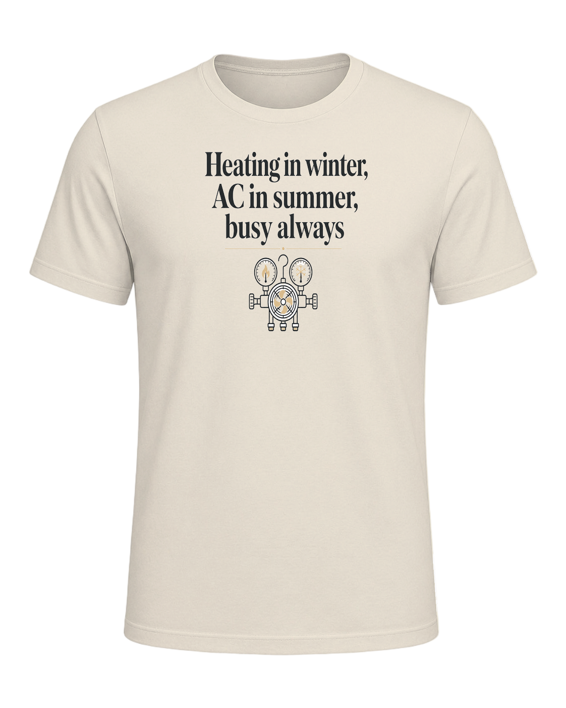 Heating in winter, AC in summer, busy always — Heather Prism Natural