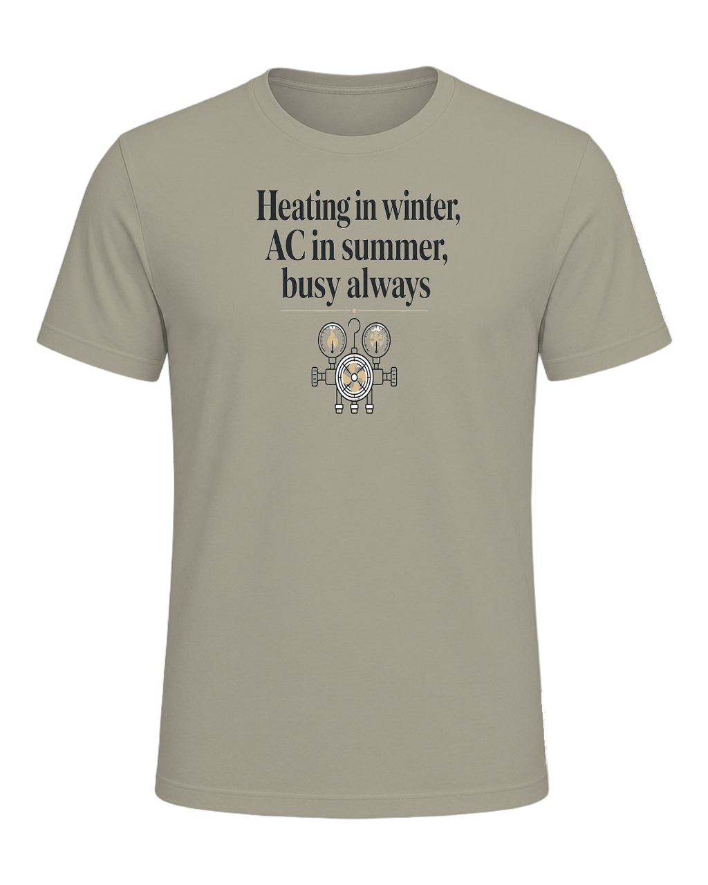 Heating in winter, AC in summer, busy always — Heather Stone