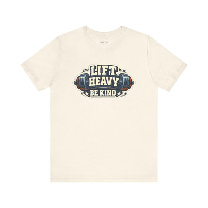 Gym Lover T-Shirt — Train Heavy, Stay Kind