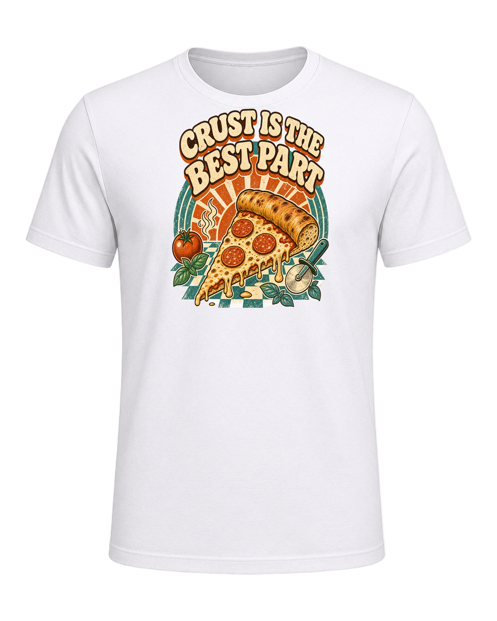 CRUST IS THE BEST PART — White
