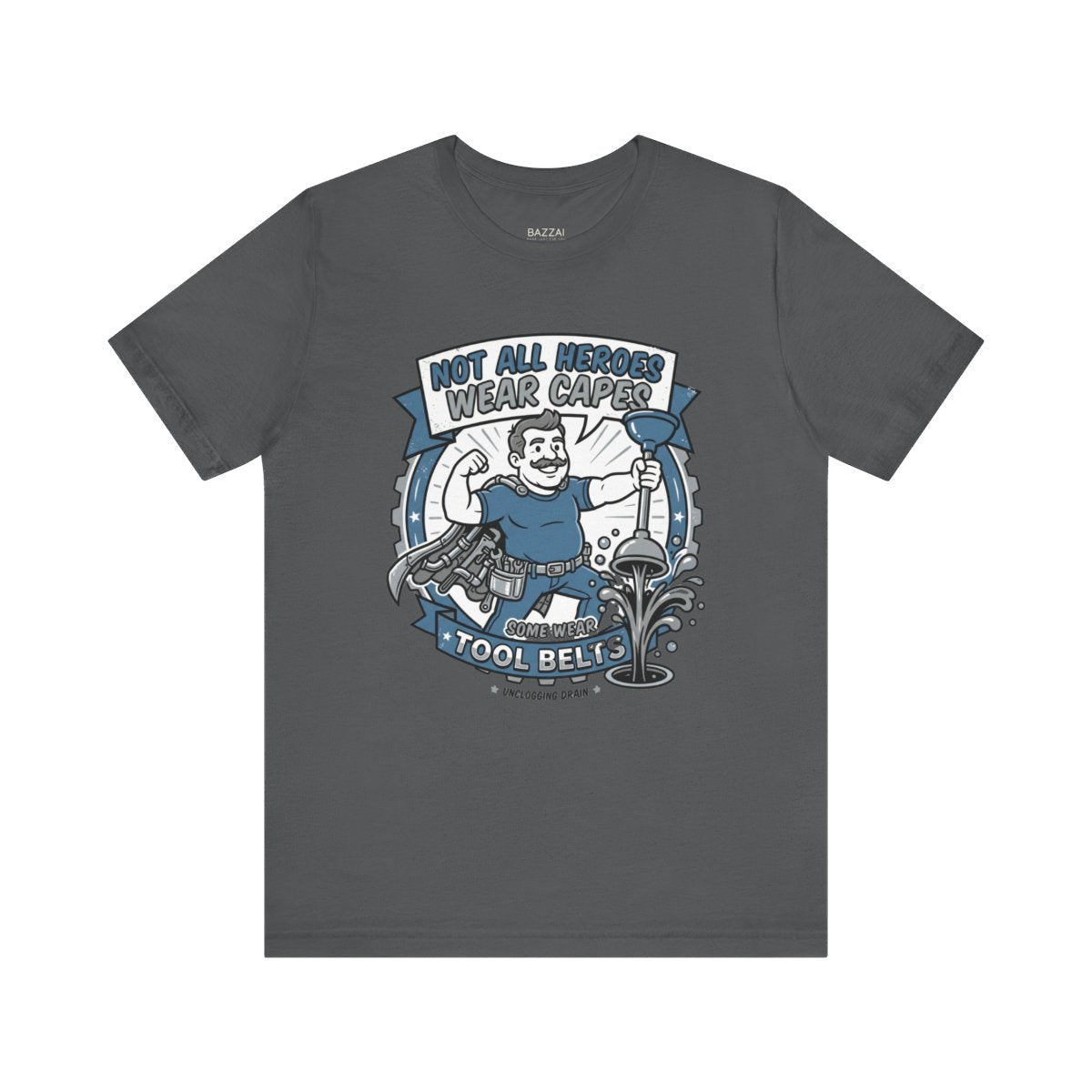 Plumbing Life T-Shirt — Somebody Has to Fix It — t-shirt design