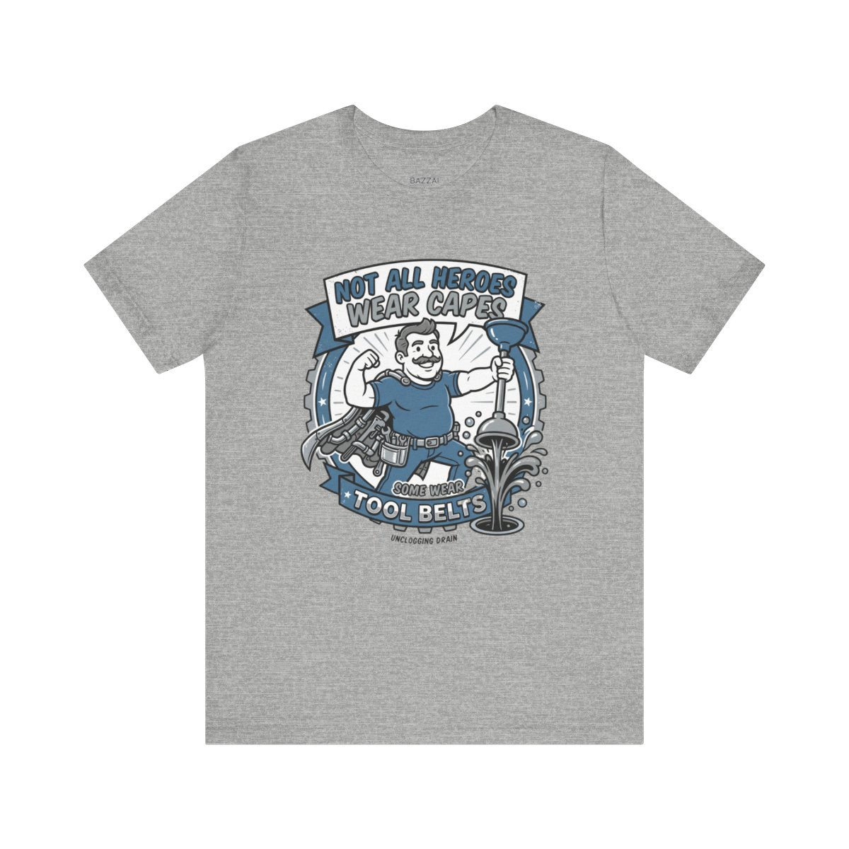 Plumbing Life T-Shirt — Somebody Has to Fix It — t-shirt design