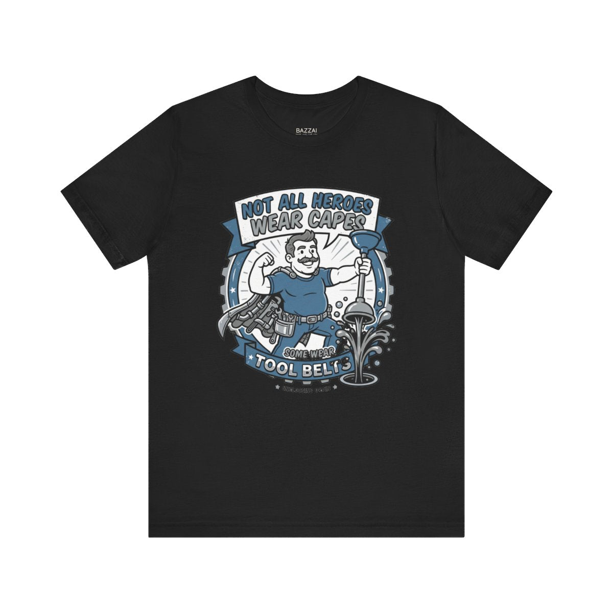 Plumbing Life T-Shirt — Somebody Has to Fix It — t-shirt design