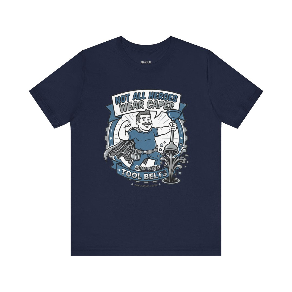 Plumbing Life T-Shirt — Somebody Has to Fix It — t-shirt design