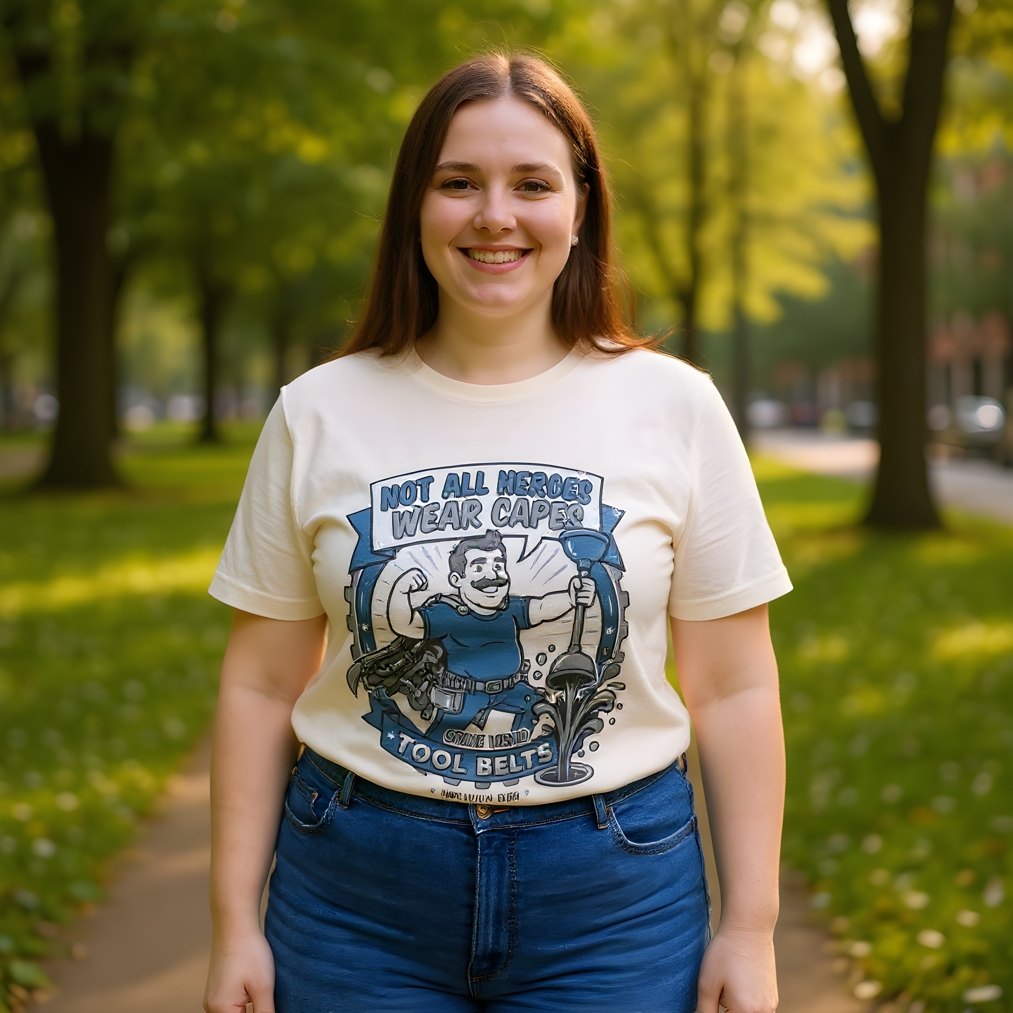 Plumbing Life T-Shirt — Somebody Has to Fix It — t-shirt design