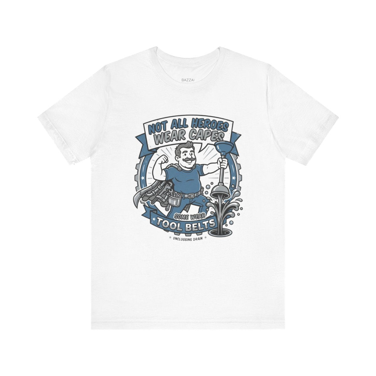Plumbing Life T-Shirt — Somebody Has to Fix It — t-shirt design
