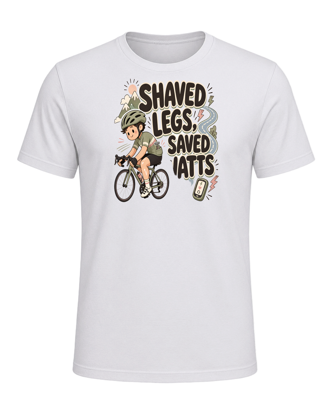 SHAVED LEGS, SAVED WATTS — Ash