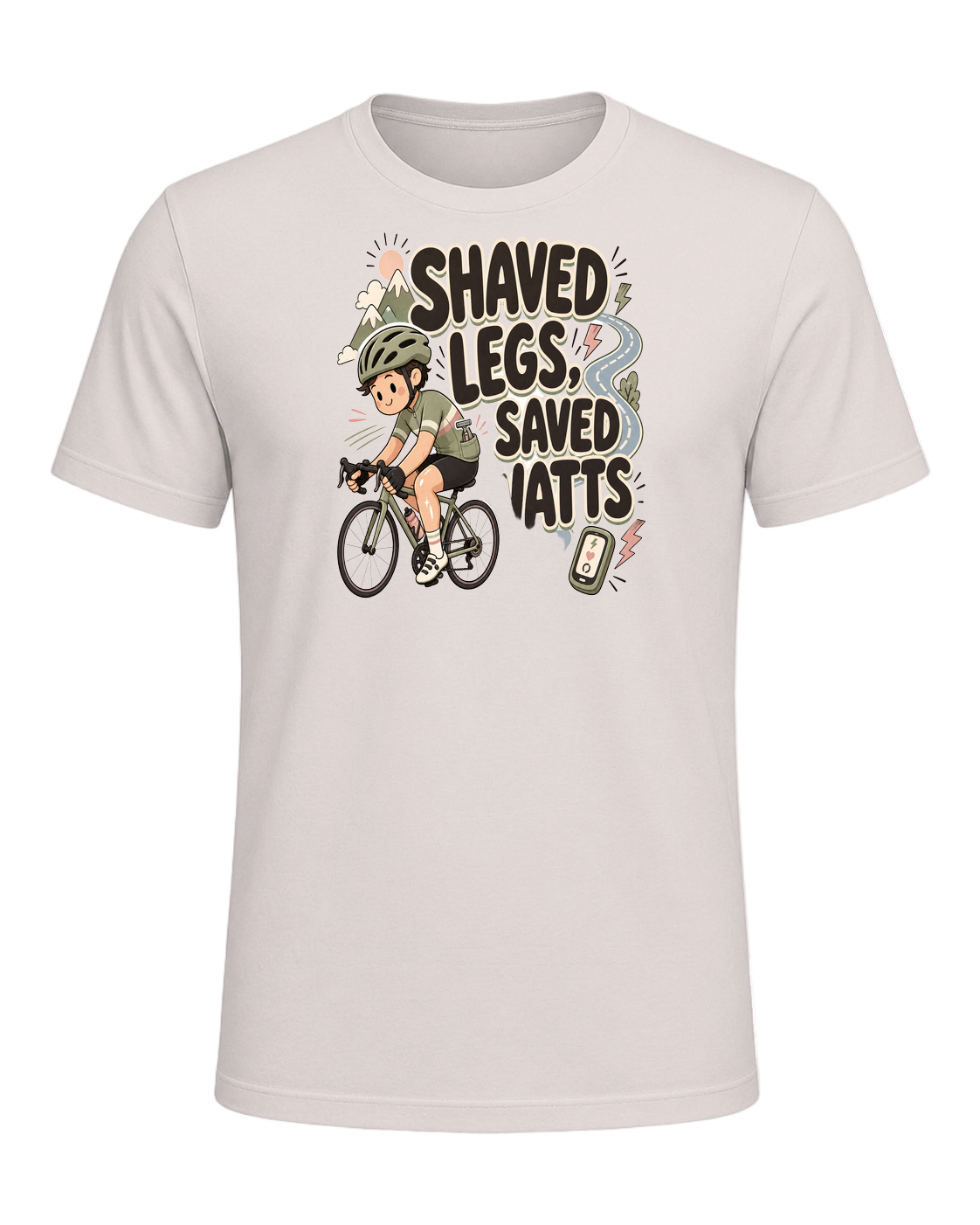 SHAVED LEGS, SAVED WATTS — Heather Dust