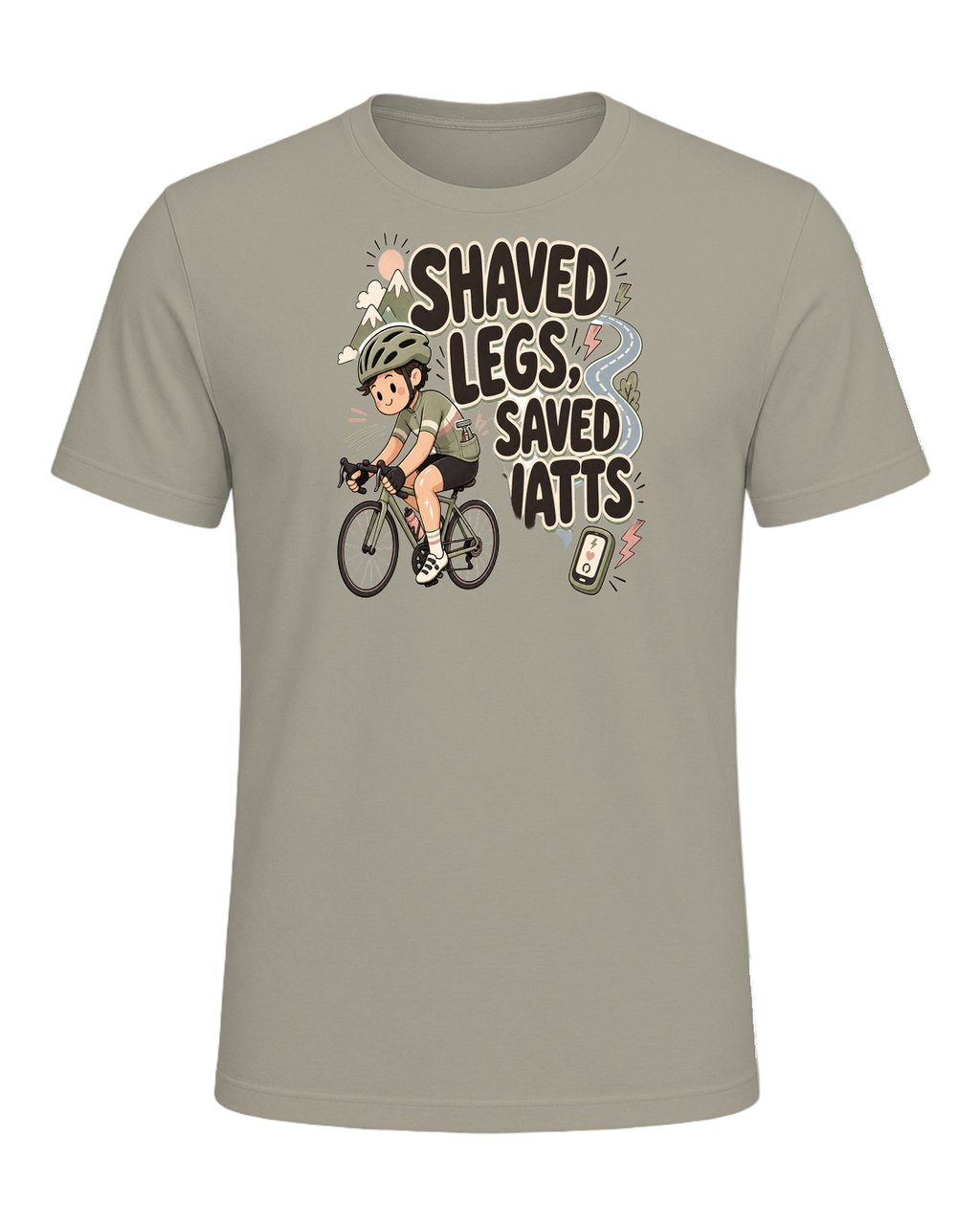 SHAVED LEGS, SAVED WATTS — Heather Stone