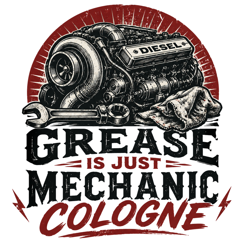 Grease is just mechanic cologne