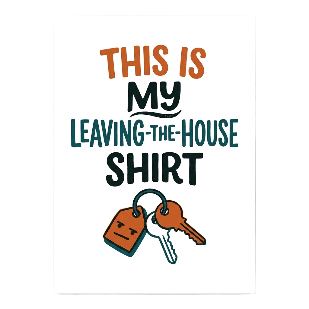 THIS IS MY LEAVING-THE-HOUSE SHIRT